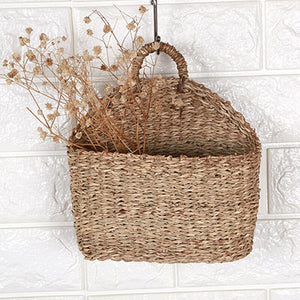 Woven wall basket