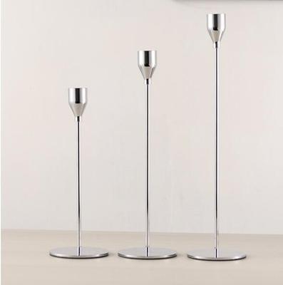 3Pcs Metal Candle Holders