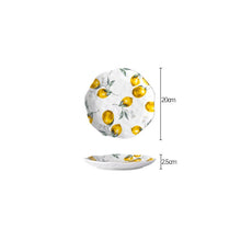 Load image into Gallery viewer, Ceramic Lemon Serving Plates
