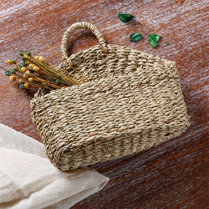 Woven wall basket