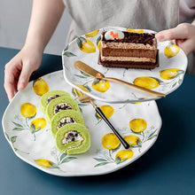 Load image into Gallery viewer, Ceramic Lemon Serving Plates
