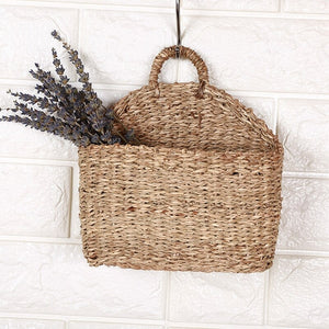 Woven wall basket