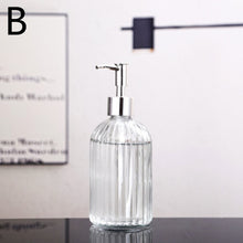 Load image into Gallery viewer, 400ml Glass Bottle Dispenser (S&amp;N) (LONG LEADTIME)
