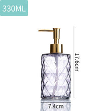 Load image into Gallery viewer, 400ml Glass Bottle Dispenser (S&amp;N) (LONG LEADTIME)
