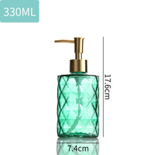 Load image into Gallery viewer, 400ml Glass Bottle Dispenser (S&amp;N) (LONG LEADTIME)
