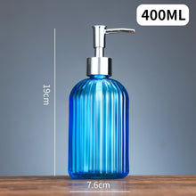 Load image into Gallery viewer, 400ml Glass Bottle Dispenser (S&amp;N) (LONG LEADTIME)
