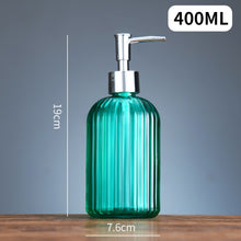 Load image into Gallery viewer, 400ml Glass Bottle Dispenser (S&amp;N) (LONG LEADTIME)
