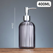 Load image into Gallery viewer, 400ml Glass Bottle Dispenser (S&amp;N) (LONG LEADTIME)
