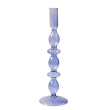 Load image into Gallery viewer, Floriddle Lilac Candle Holders Glass Candlestick holder for Wedding Table Centerpieces Nordic Vase Home Decoration Gift
